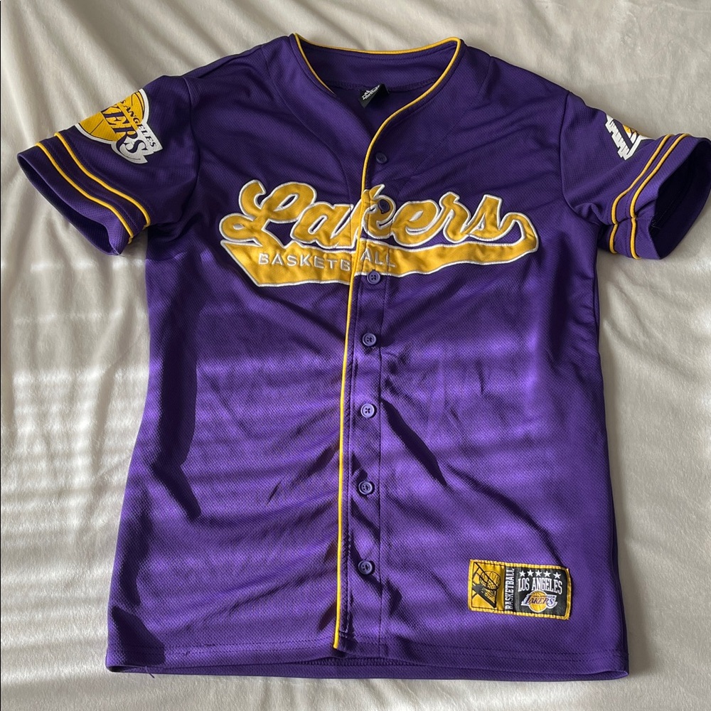 Purple Lakers Basketball Jersey
